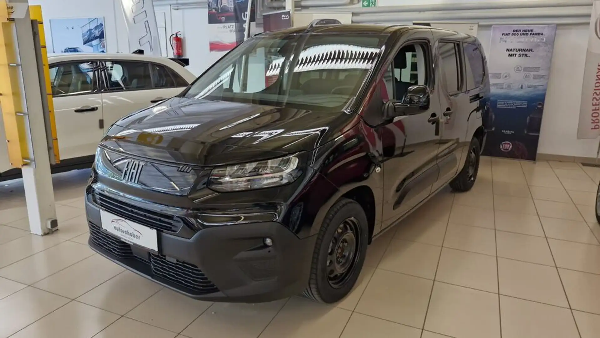 Fiat Doblo XL 1.5 BlueHDi 96 Basis Schwarz - 1