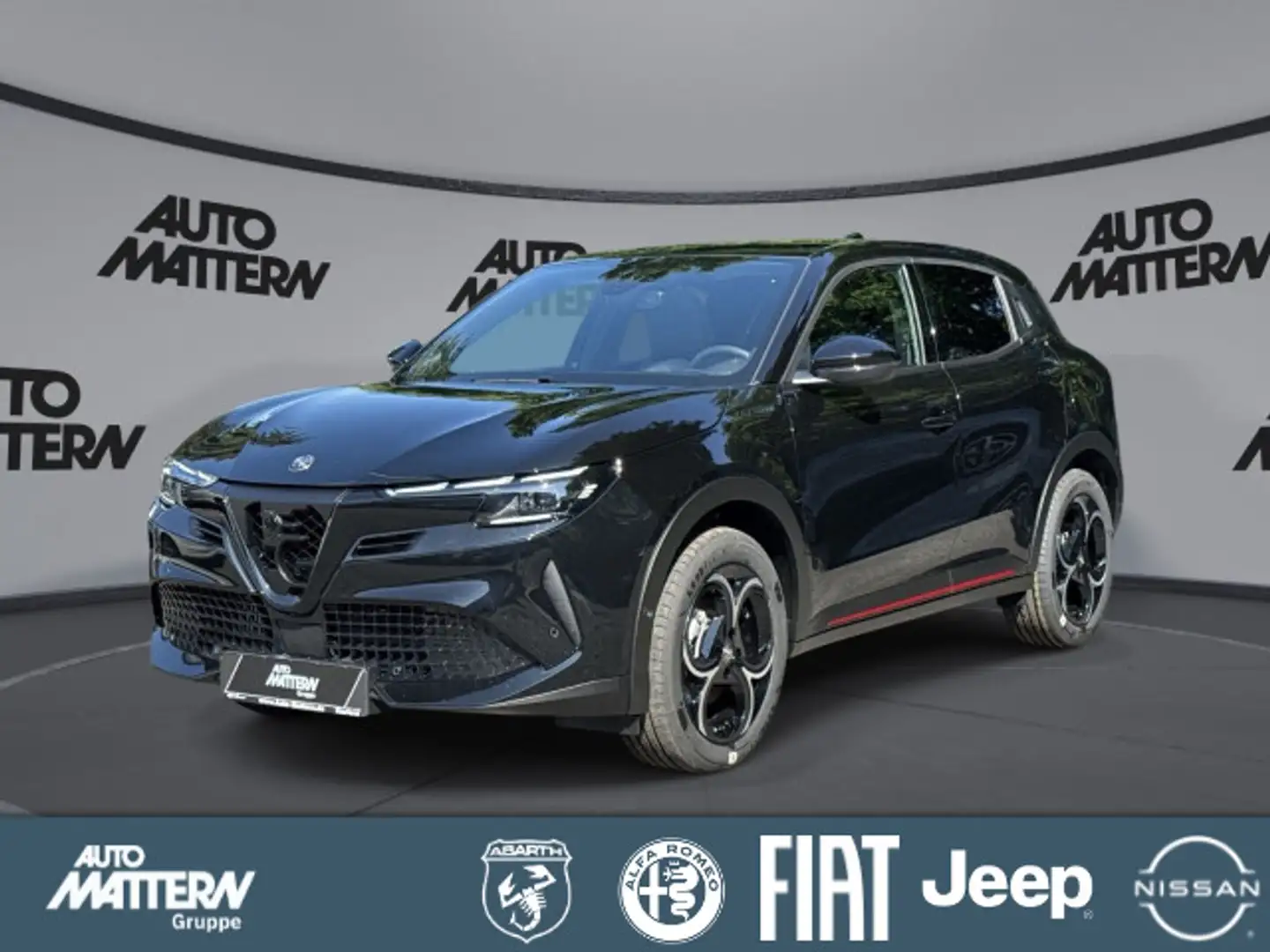 Alfa Romeo Junior 1.2 Hybrid Speciale +Tech Paket+Schiebeda Czarny - 1