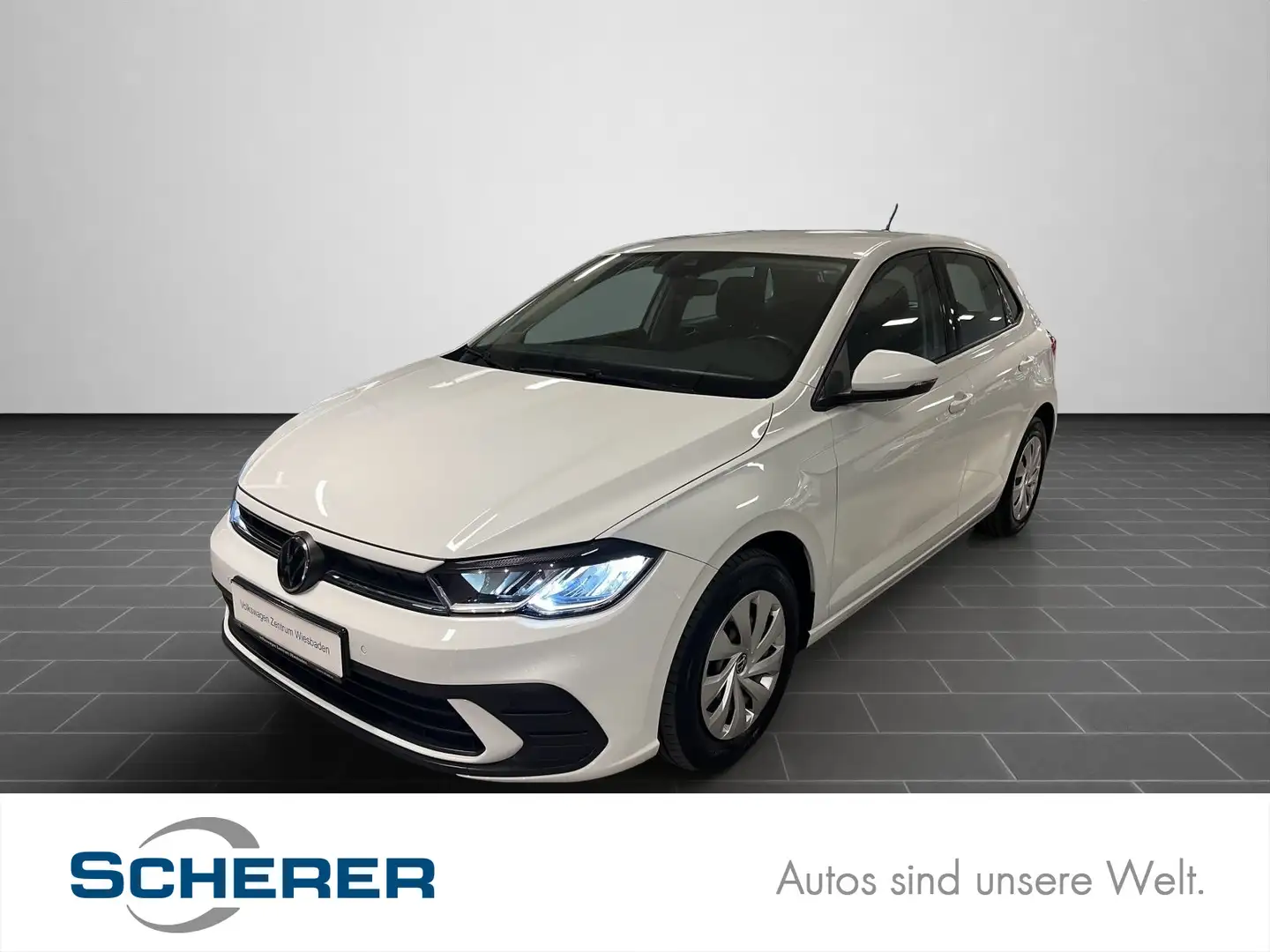 Volkswagen Polo 1.0 TSI DSG Life, Navi, Sitzh., Kamera, APP Weiß - 1