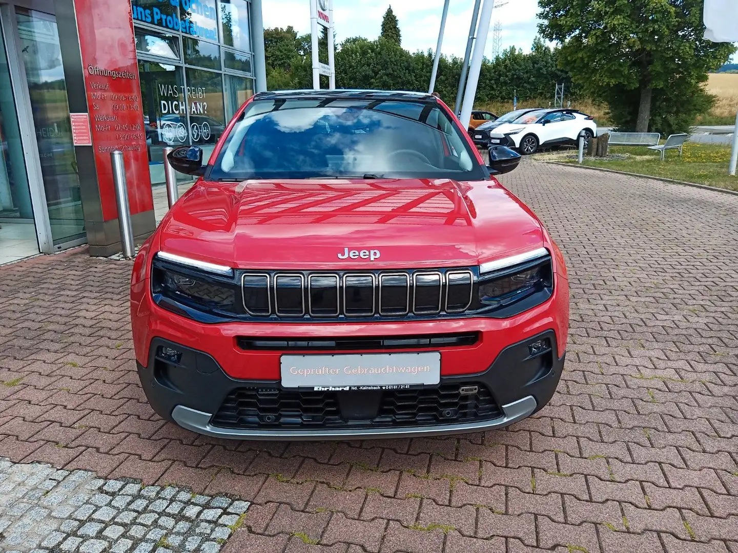Jeep Avenger Summit Mild-Hybrid *Panorama*Leder*TopZu Rot - 2