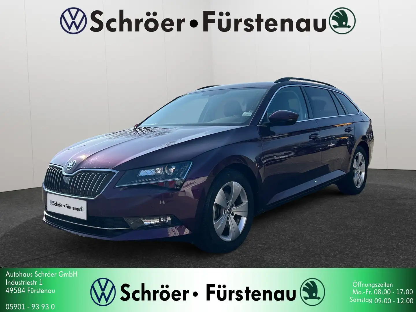 Skoda Superb Combi 1.5 TSI (Xenon/Navi) Fialová - 1