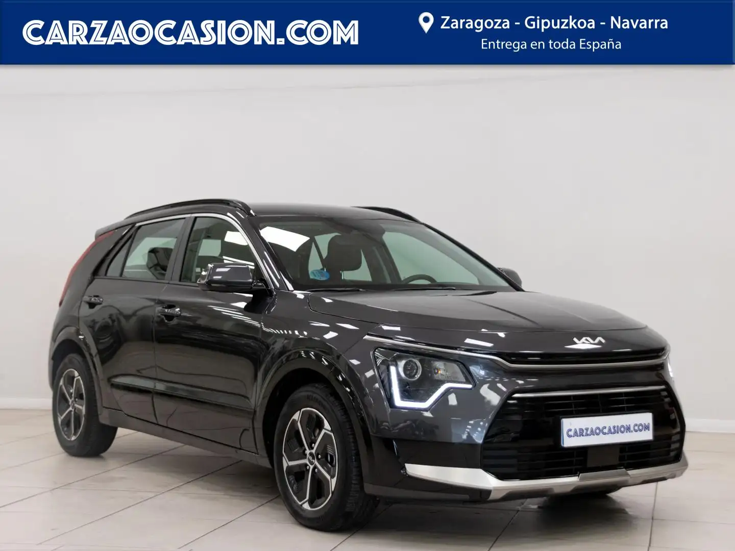 Kia Niro 1.6 GDi HEV 104kW (141CV) Concept Gris - 1