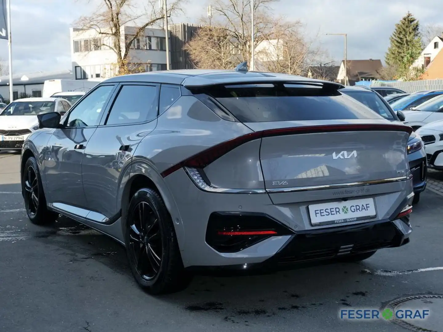 Kia EV6 PE GT Line 84 AWD WP GD ASS+ SD DE TECH UVM. Grau - 2