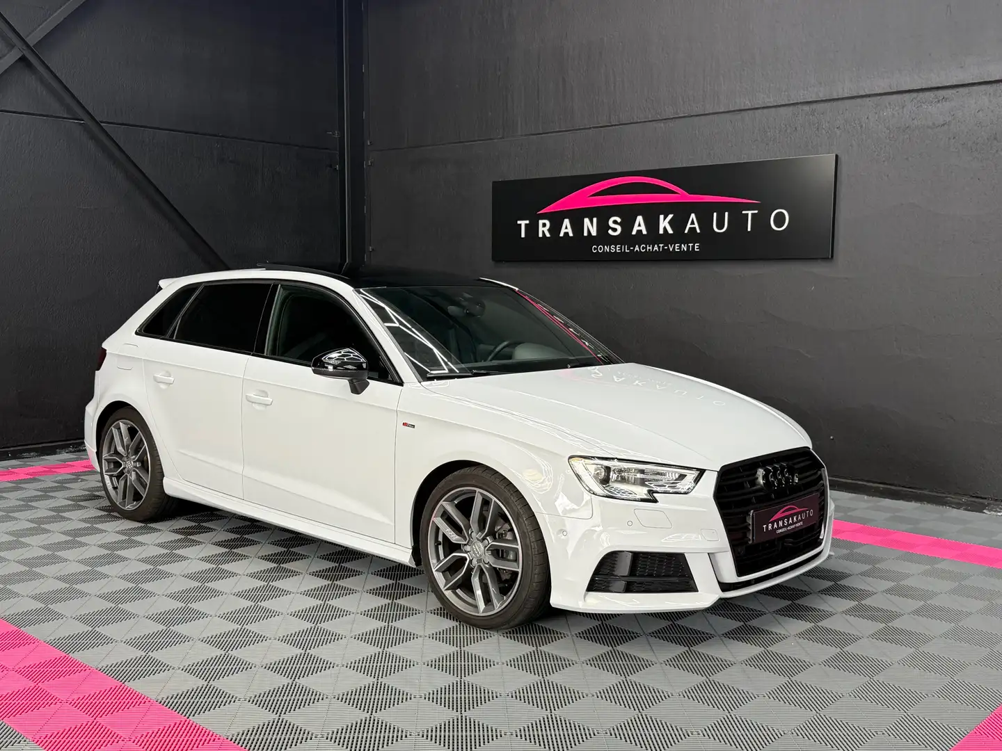 Audi A3 A3 Sportback 35 TDi Sport S tronic (EU6d-TEMP) Wit - 1