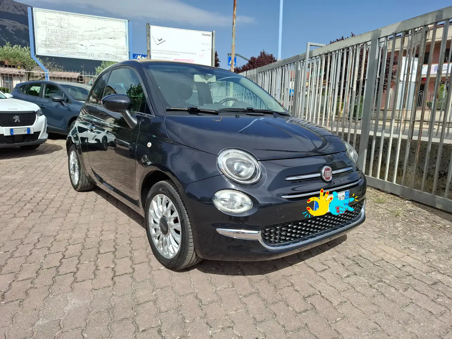 Fiat 500C 500C III 2015 1.2 Lounge 69cv dualogic Bleu - 1
