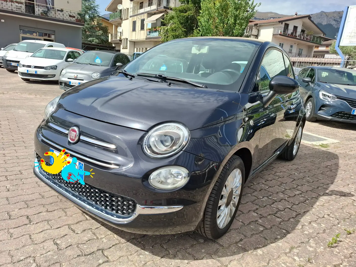 Fiat 500C 500C III 2015 1.2 Lounge 69cv dualogic Bleu - 2
