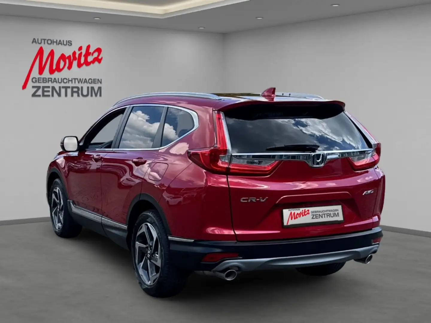 Honda CR-V 1.5 Executive CVT 4WD *LEDER*PANO & MEHR!* Czerwony - 2