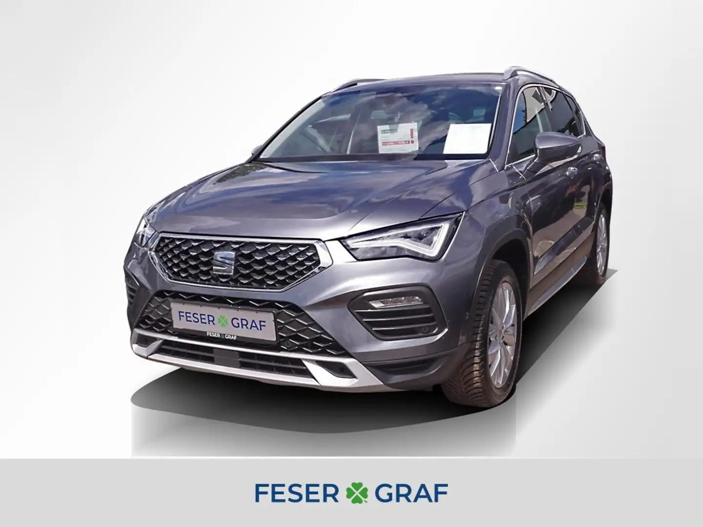 SEAT Ateca 1.5 TSI Xperience DSG AHK Navi RüKa Sitzh. Grau - 1