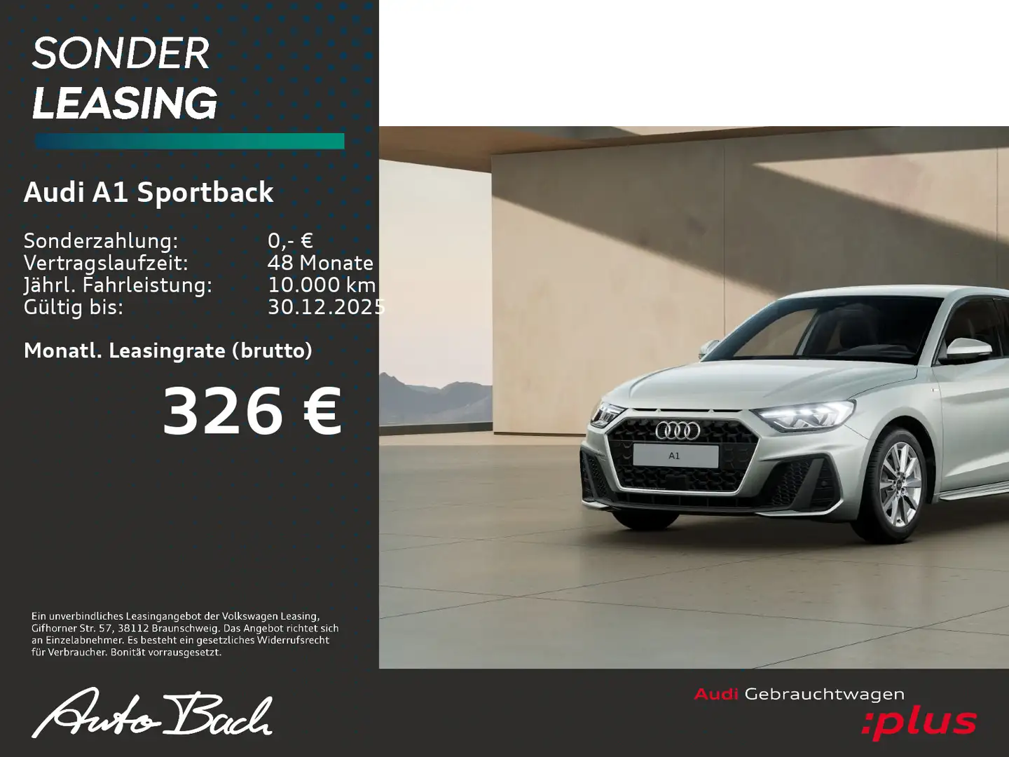 Audi A1 S line 25TFSI LED virtual EPH DAB Silber - 2