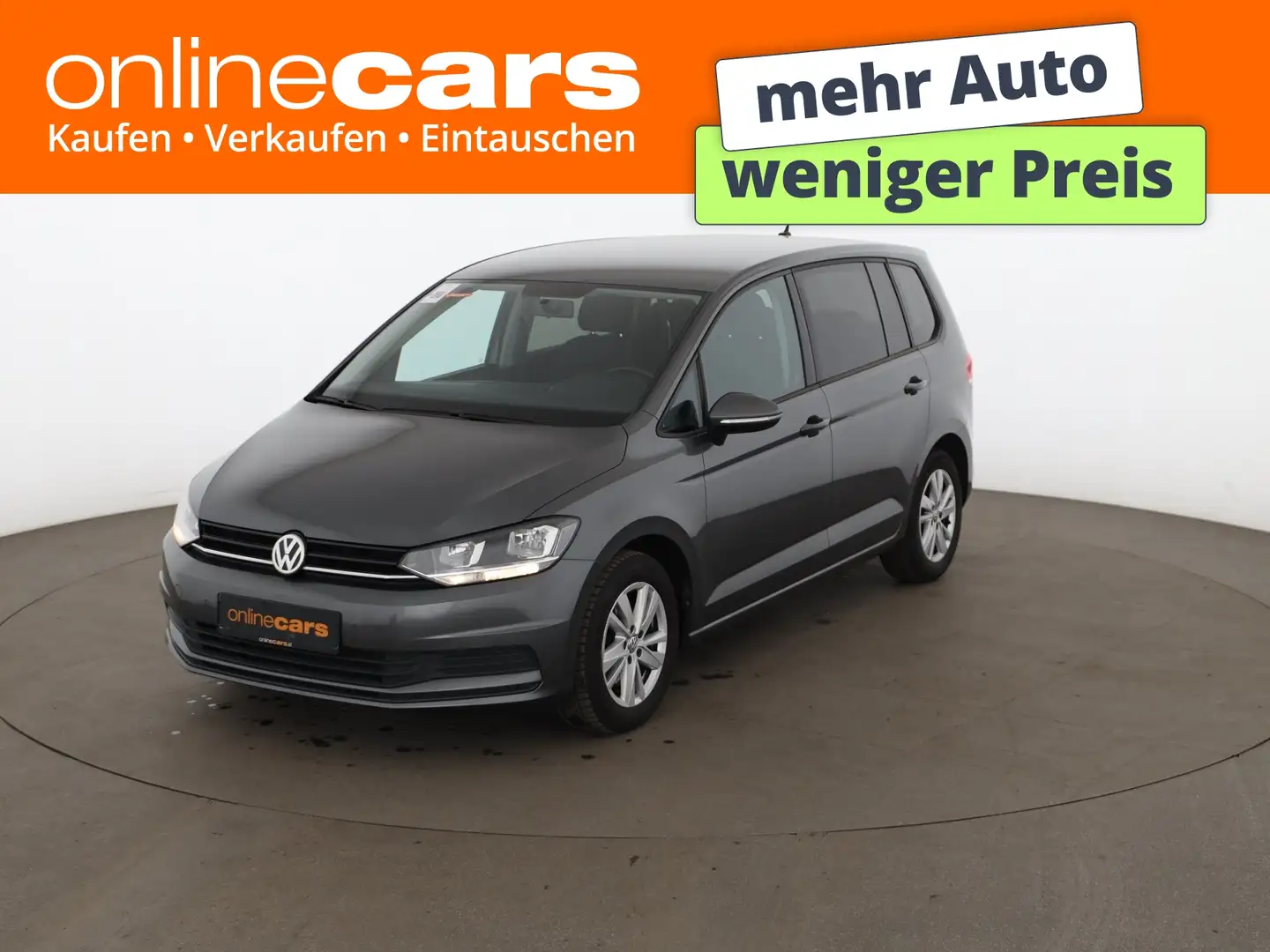 Volkswagen Touran 2.0 TDI Aut AHK RADAR TEMPOMAT PDC Grau - 1