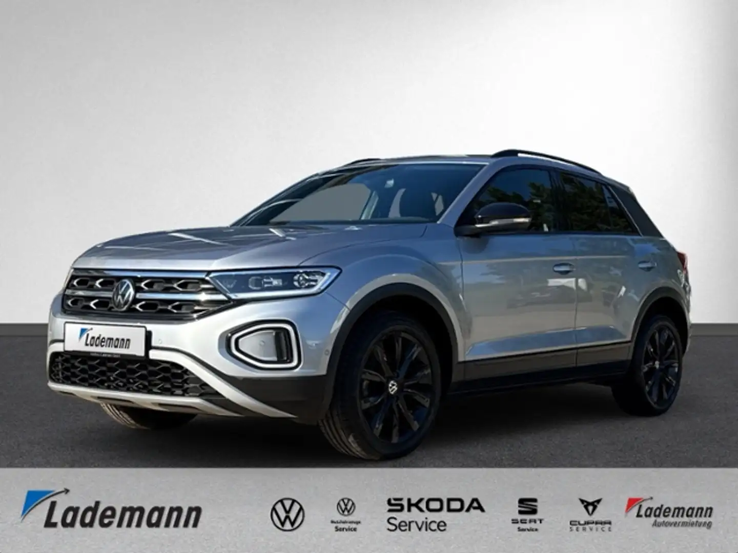 Volkswagen T-Roc 1.5 TSI Style LED+NAVI+KAMERA+ACC+PDC+SIHZ Silber - 1