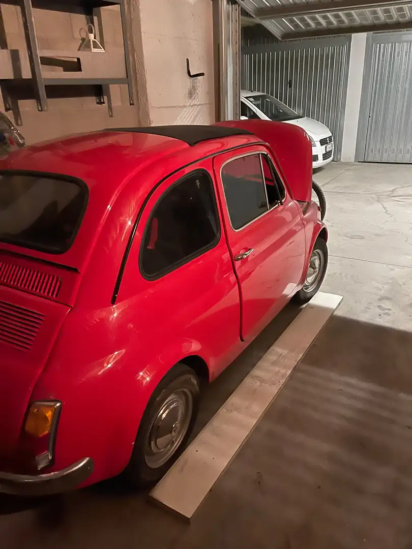 Fiat 500L Fiat 500 d'epoca (500 L del 1968) Rosso - 2