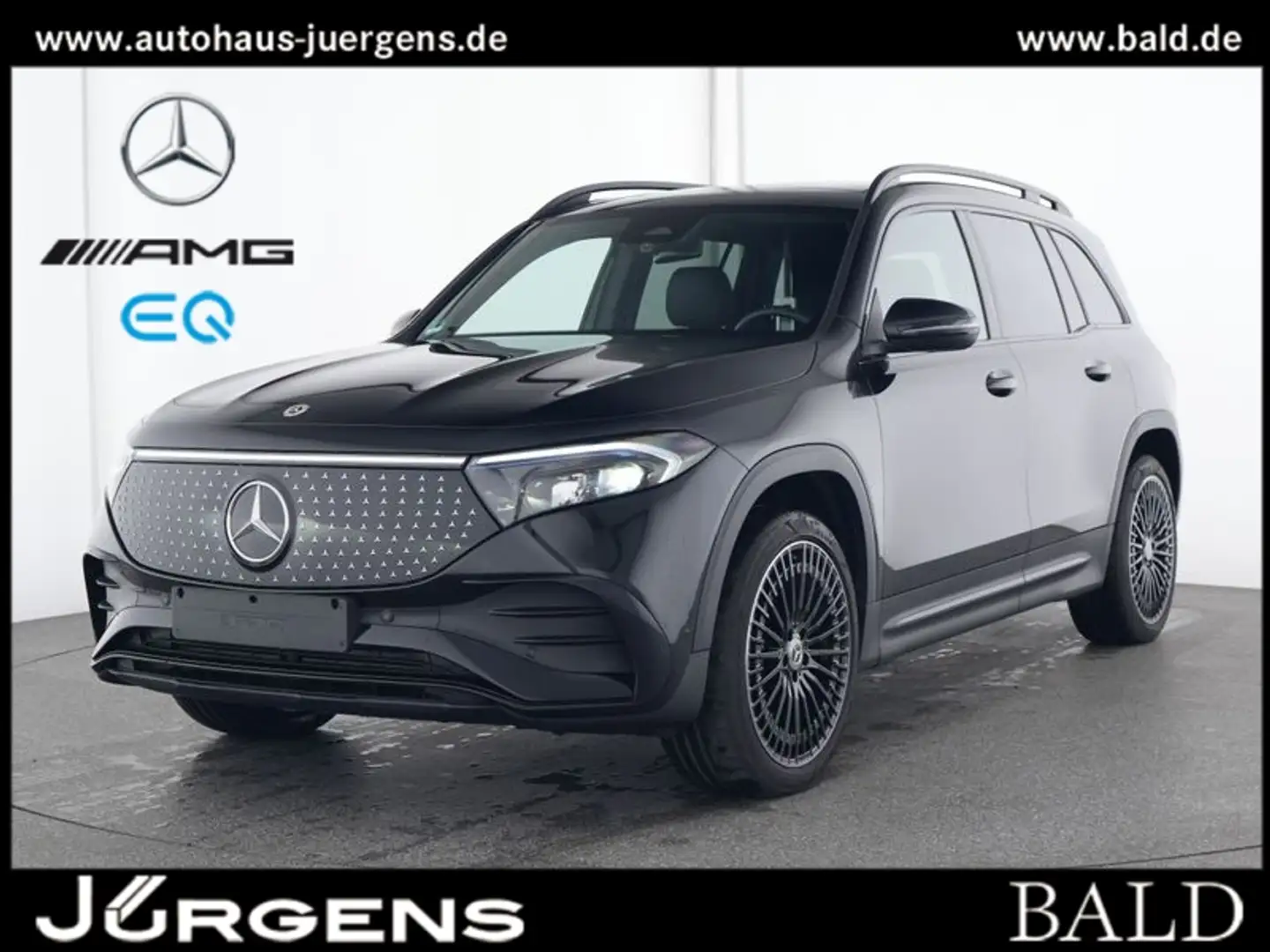 Mercedes-Benz EQB 350 4M AMG-Sport/LED/Cam/Pano/Night/7Sitzer Černá - 2