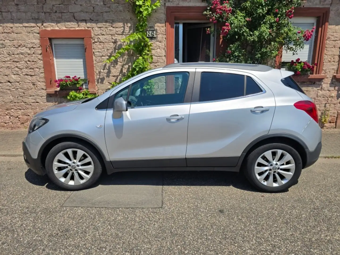 Opel Mokka X Silber - 1