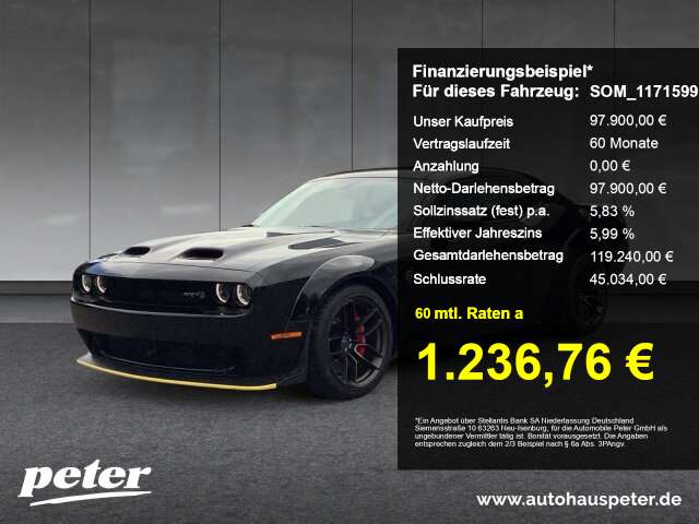 Second hand Dodge Challenger 6.2