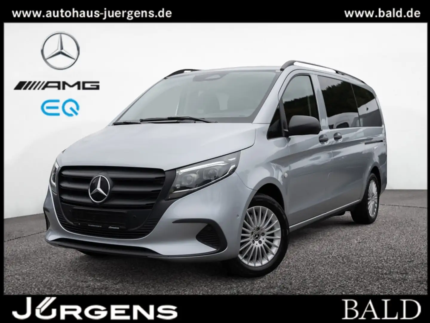 Mercedes-Benz Vito 119 Tourer/PRO/MOPF/Navi/MBUX/Totw/SHZ/Temp Silber - 1