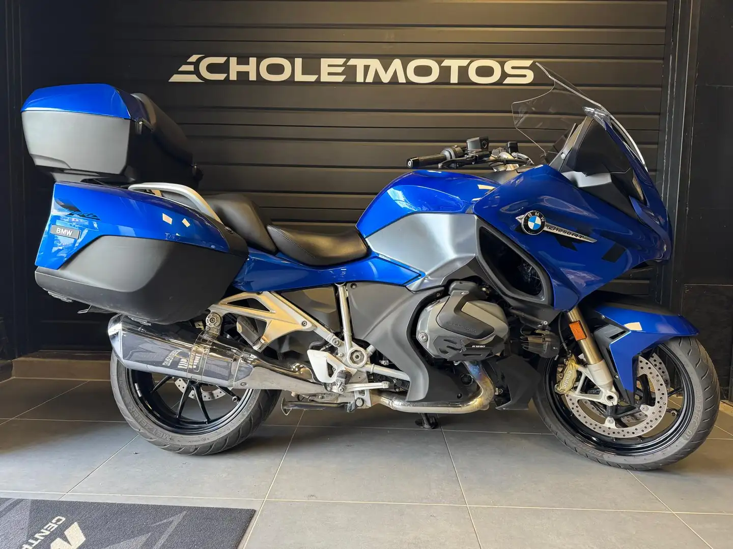 BMW R 1250 RT Bleu - 1