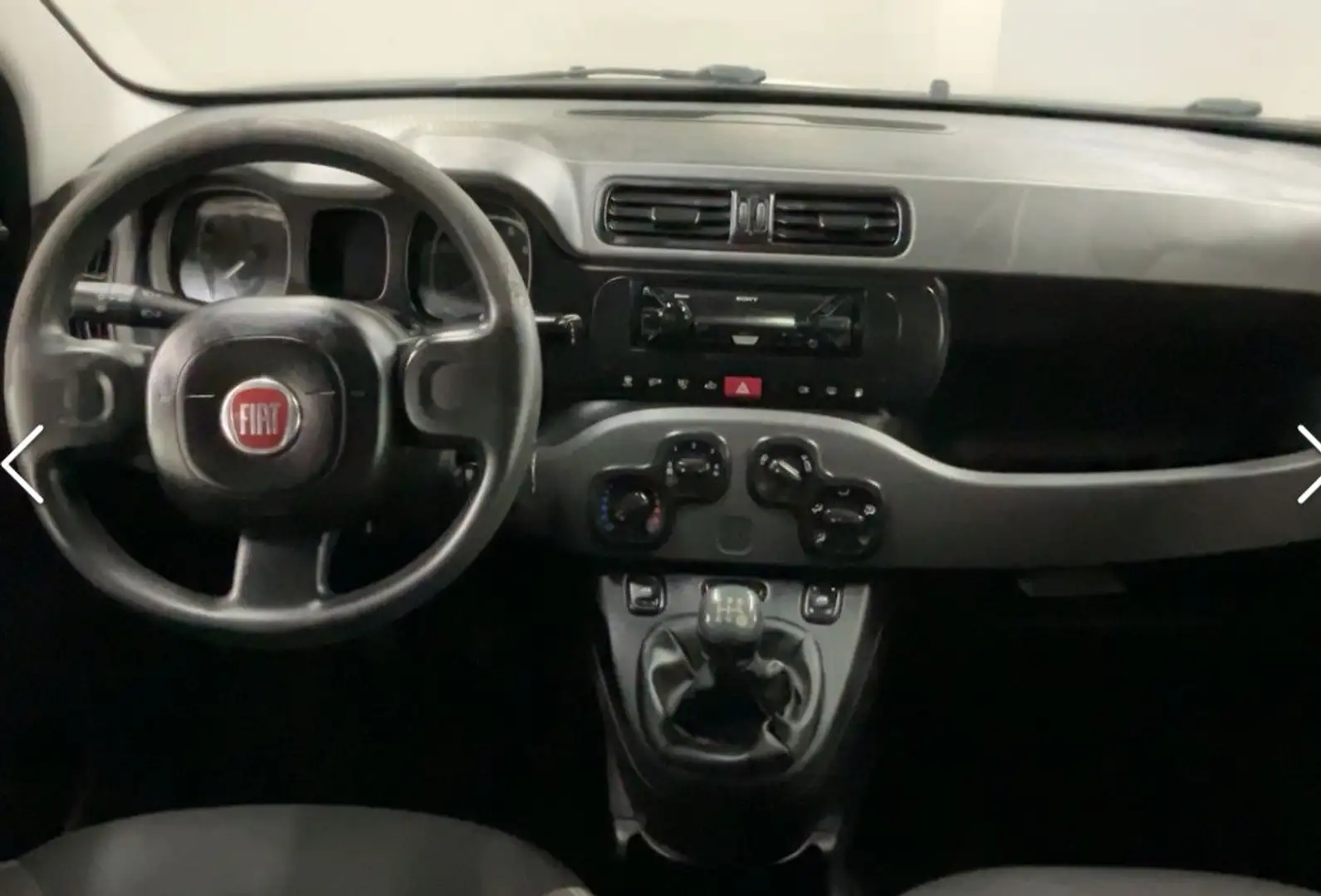 Fiat Panda young Blanc - 1