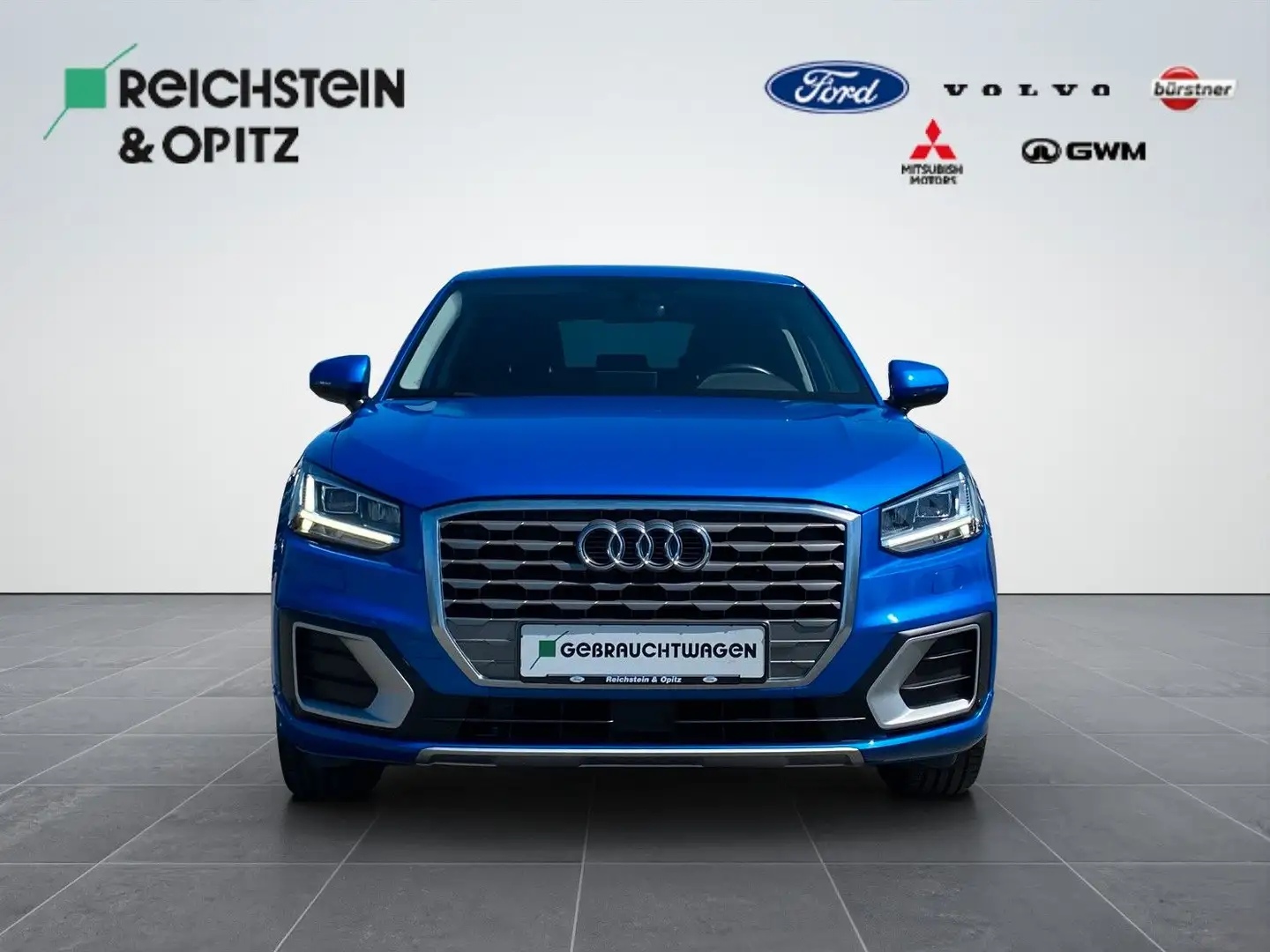 Audi Q2 30 TFSI sport/Navi/Klima/LM-Felgen/Tempomat Blau - 2