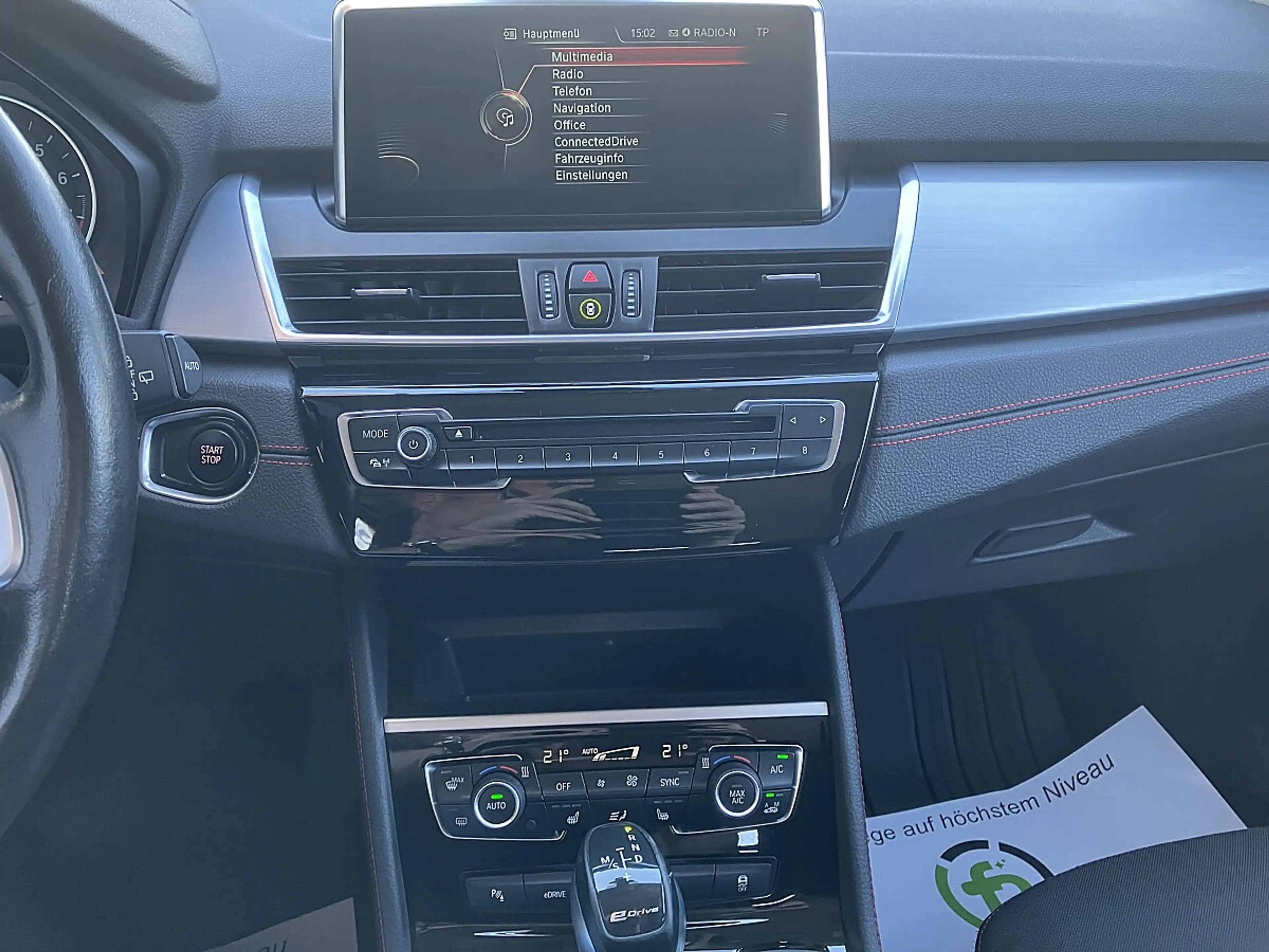 BMW 225 xe Sport Line LED Navi Head-up-Display — photo 13