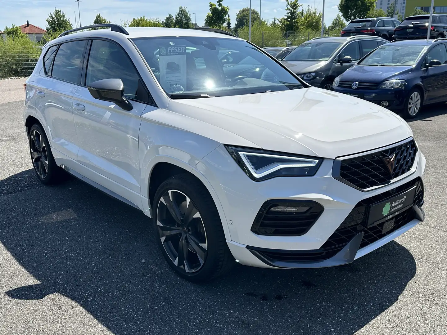CUPRA Ateca VZ 2.0 TSI AHK KAMERA LED ACC NAVI SHZ PDC Weiß - 2