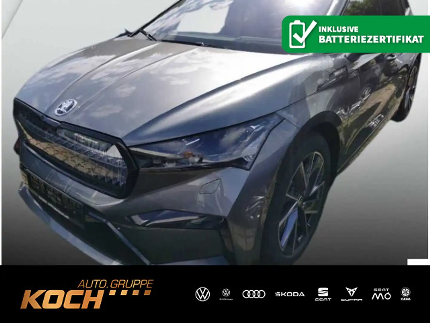 Skoda Enyaq Sportline 85x *NAVI*PANODACH*MATRIX-LED* Gris - 1