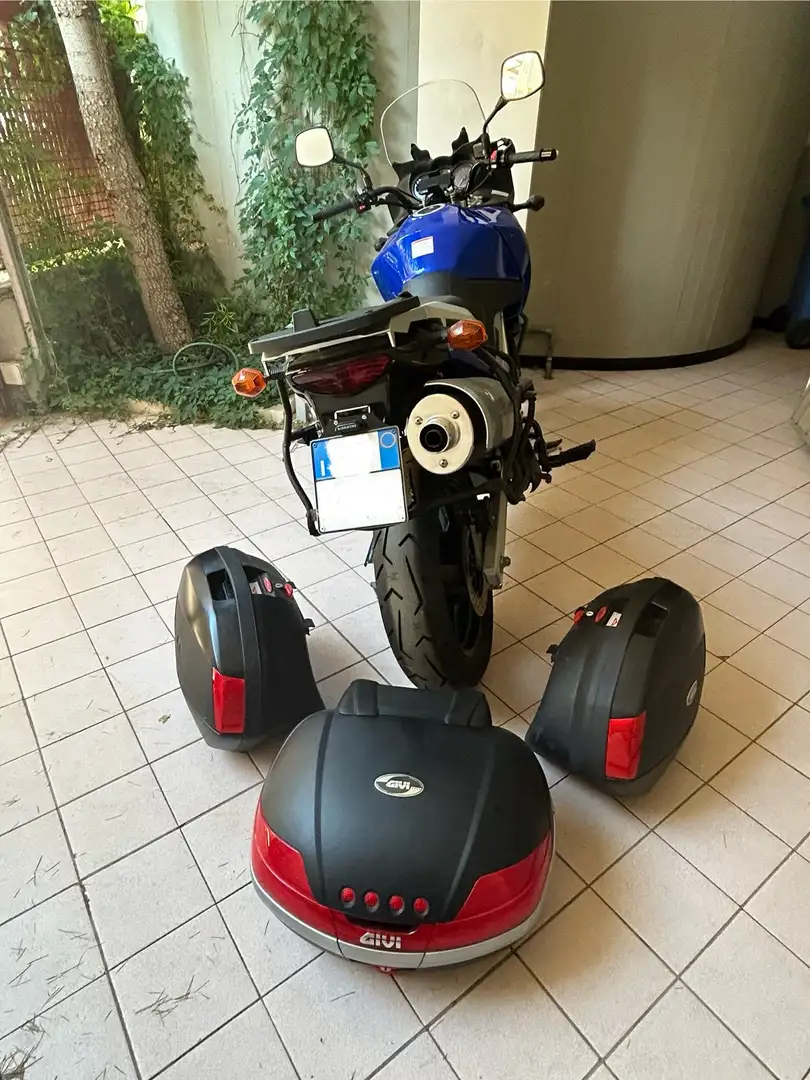 Suzuki V-Strom 650 Splendida V-Strom blu elettrico, come nuova! Blu/Azzurro - 2