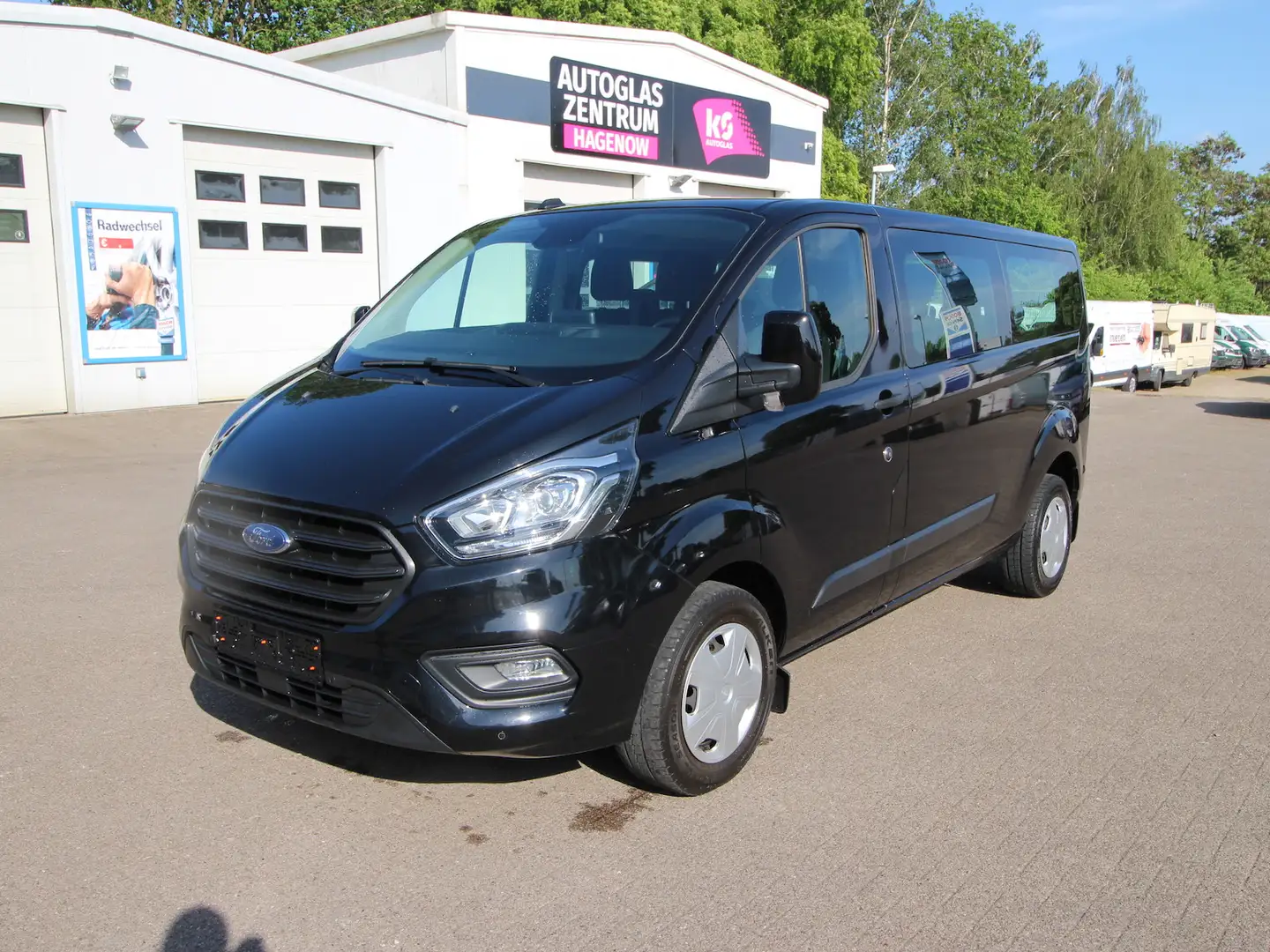 Ford Transit Custom 2.0 EcoBlue 320 L2 Trend 9-SITZER Noir - 2