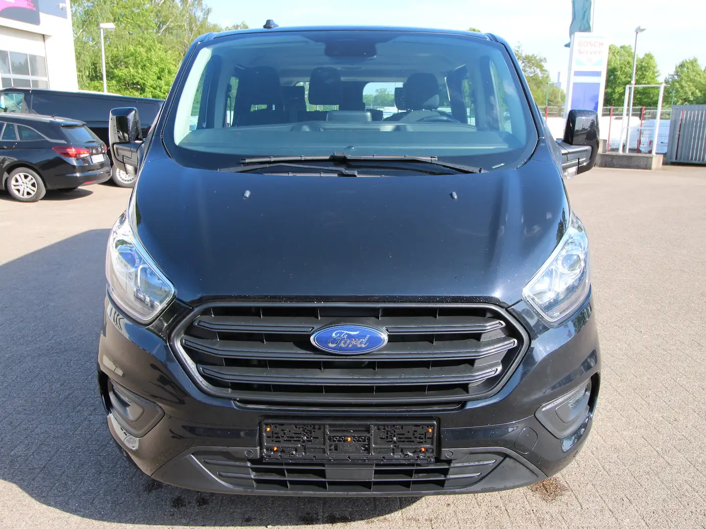 Ford Transit Custom 2.0 EcoBlue 320 L2 Trend 9-SITZER Noir - 1