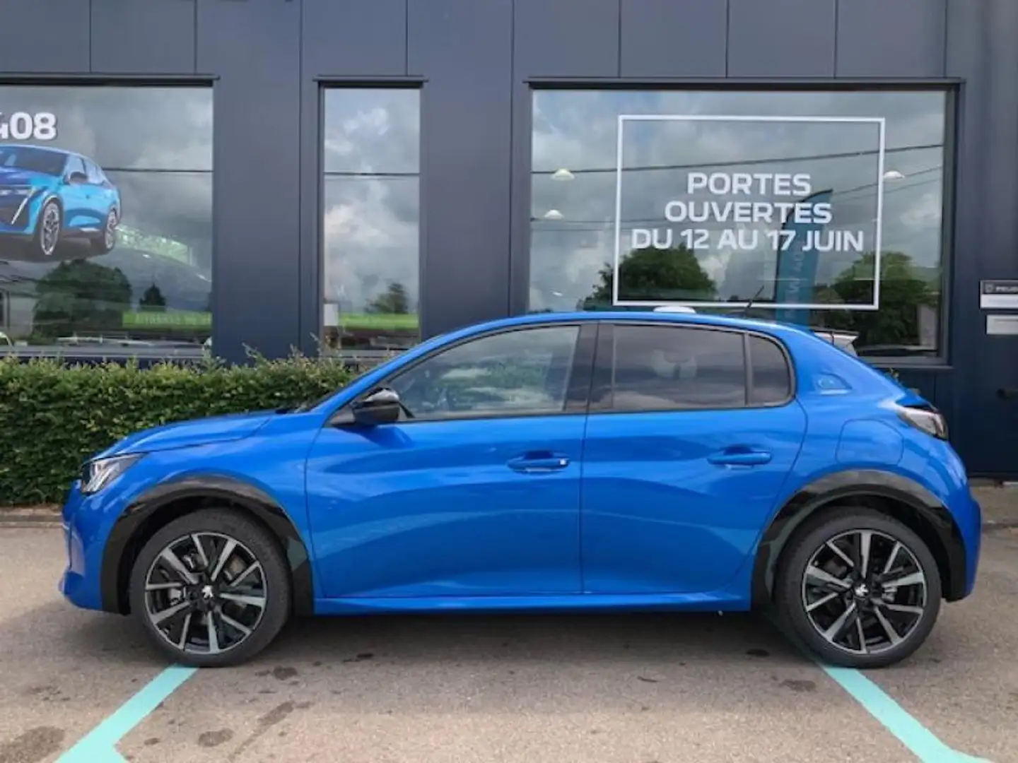 Peugeot e-208 GT Blauw - 2