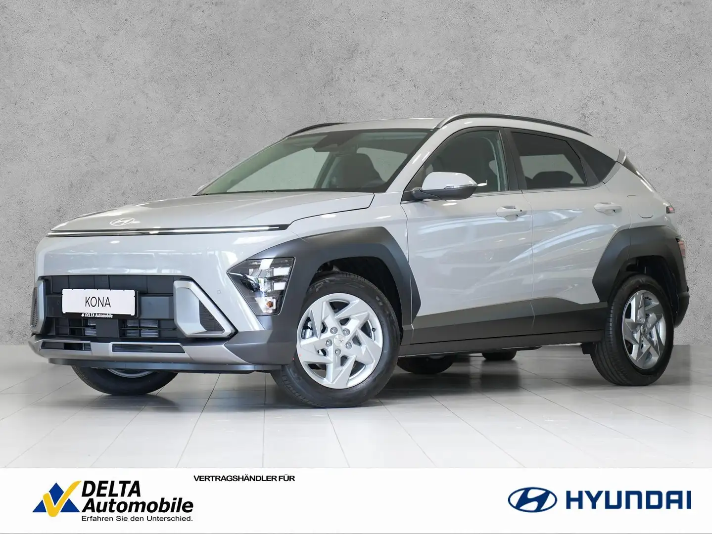 Hyundai KONA 1.6 TGDI DCT Trend Navi Kamera Carplay Gris - 1