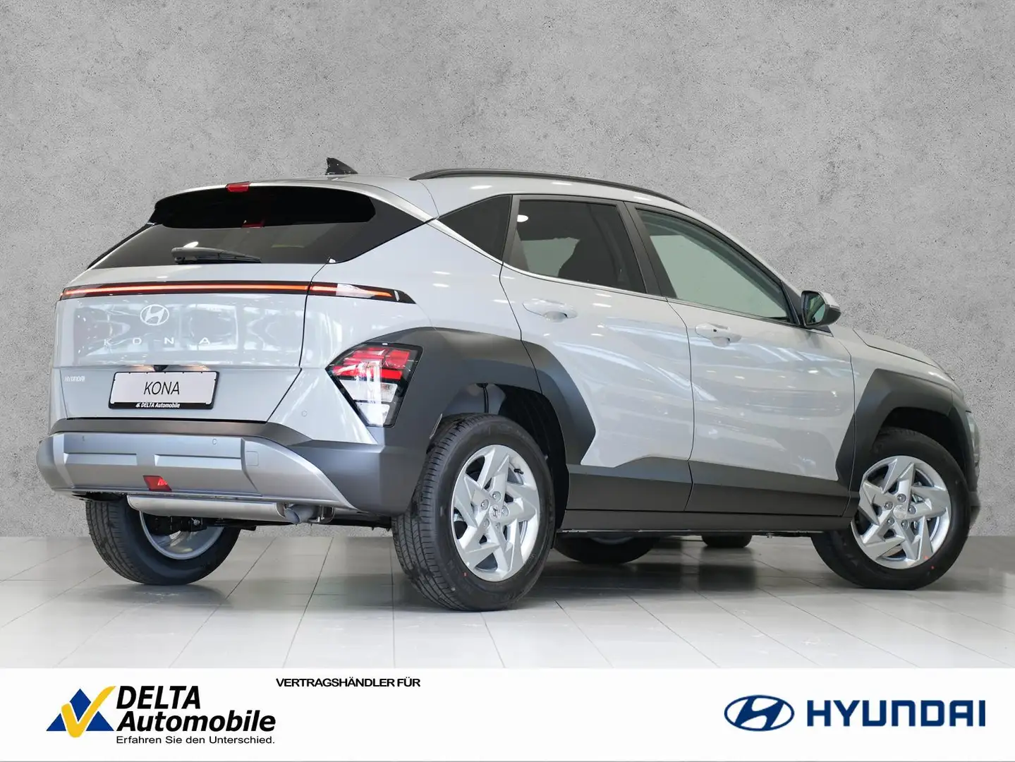 Hyundai KONA 1.6 TGDI DCT Trend Navi Kamera Carplay Gris - 2