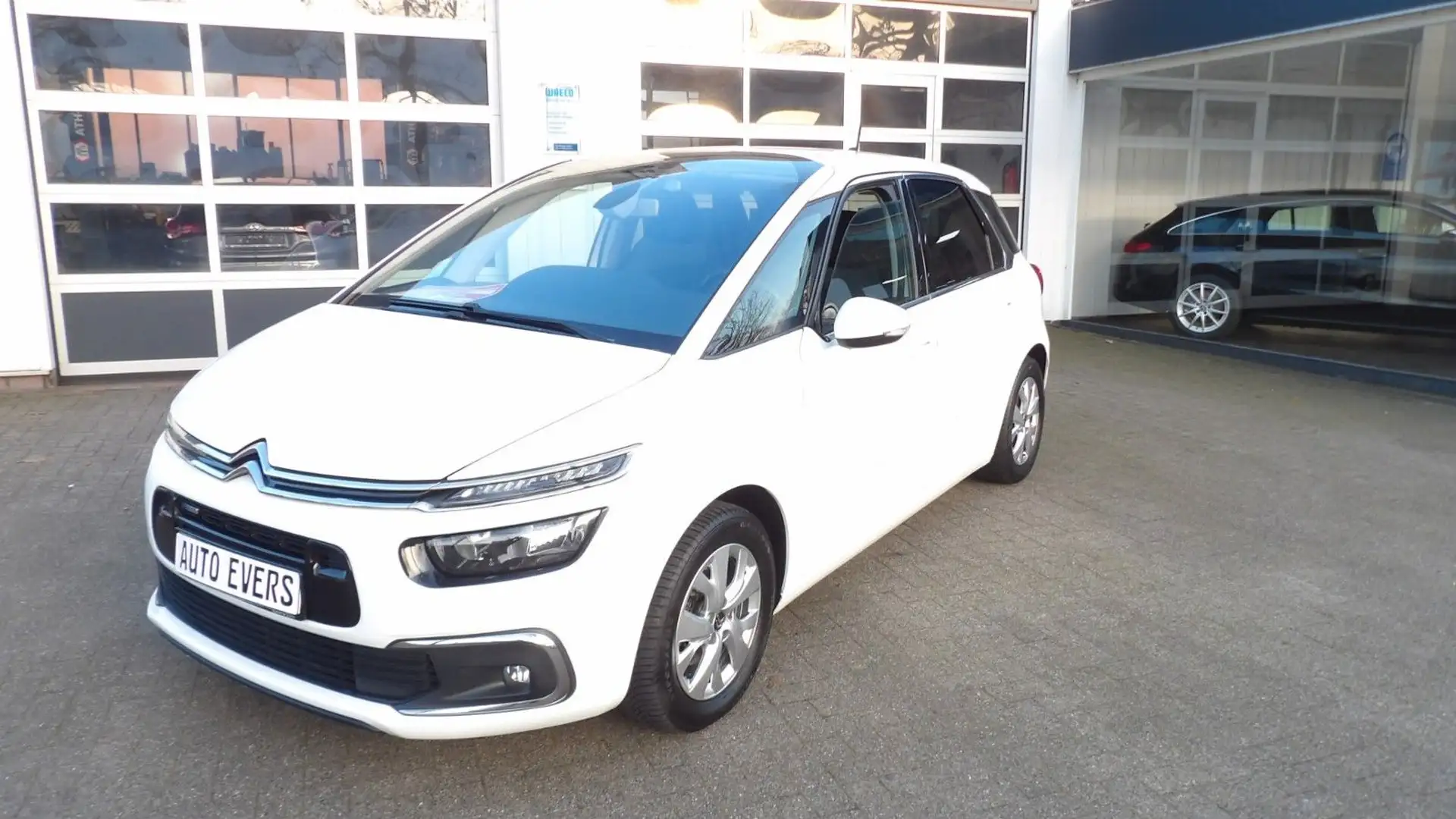 Citroen C4 Picasso /Spacetourer Selection*Navi*RFK*SHZ Blanc - 1