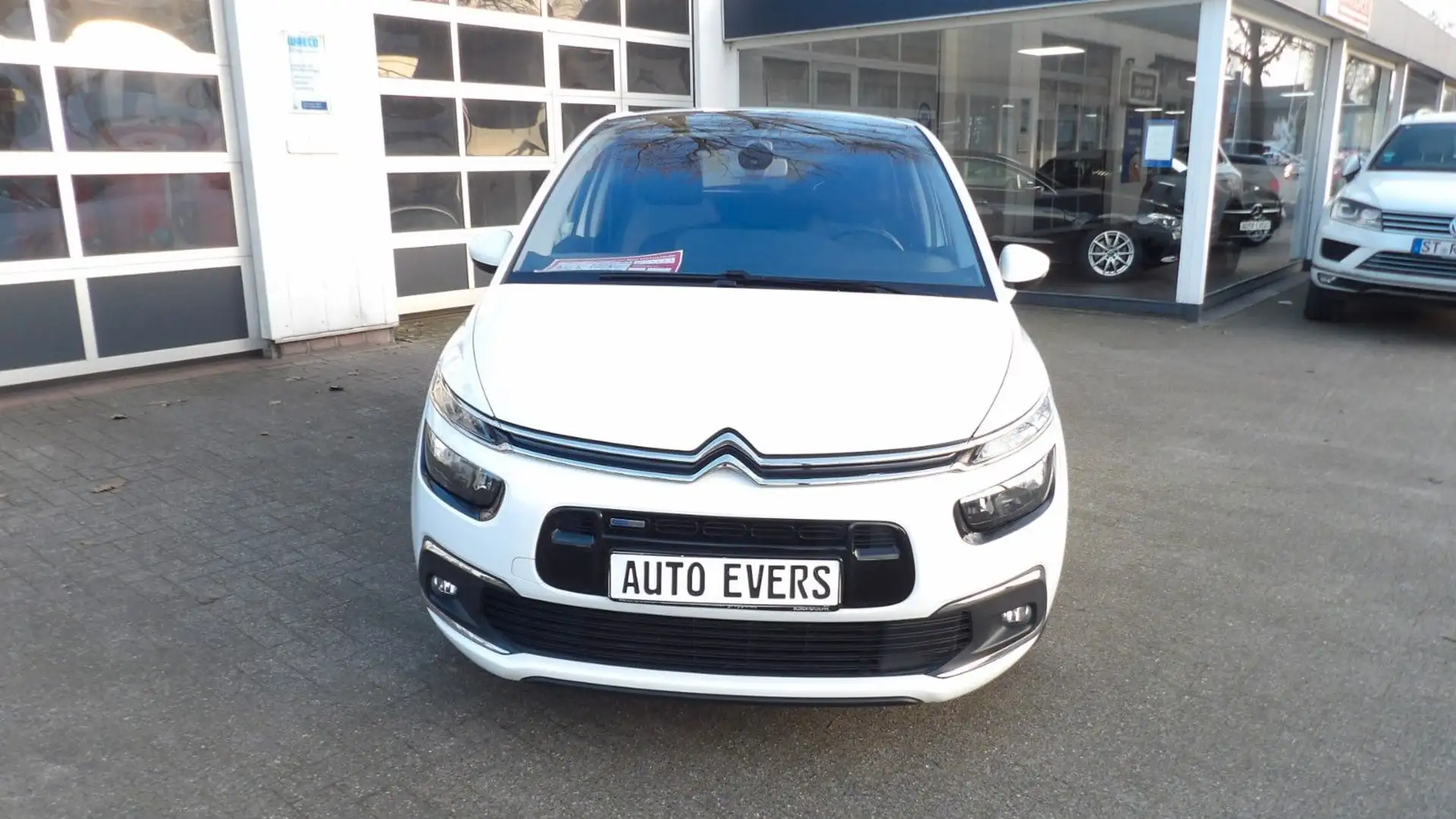 Citroen C4 Picasso /Spacetourer Selection*Navi*RFK*SHZ Blanc - 2