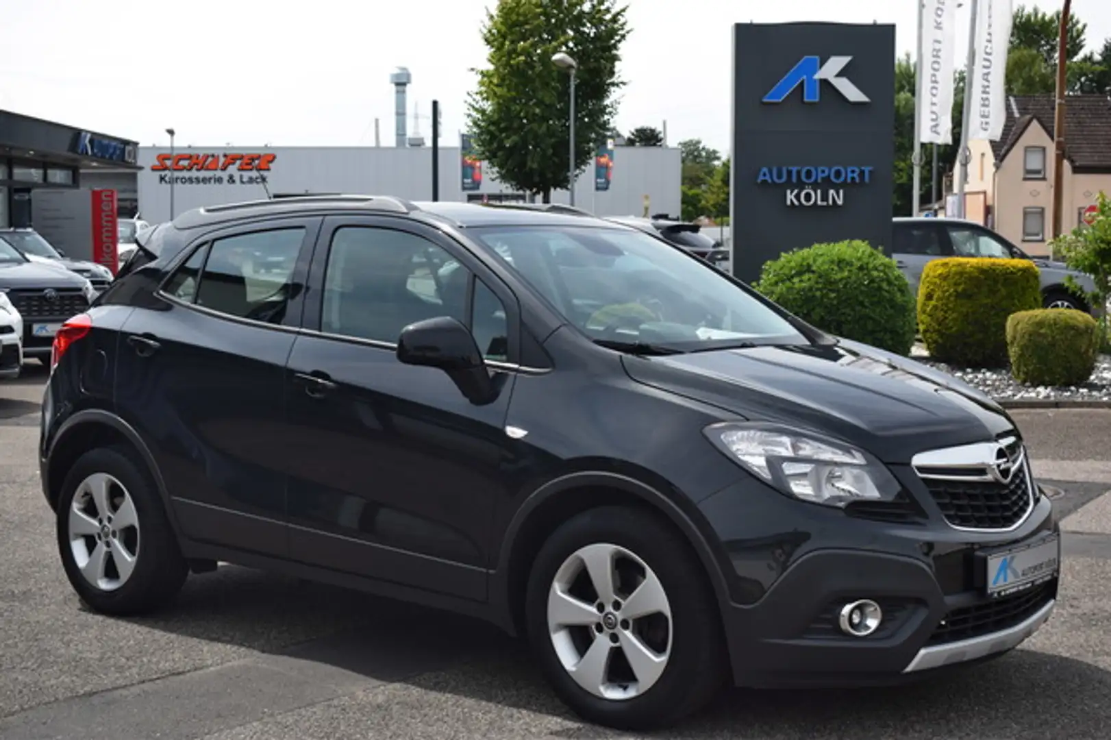 Opel Mokka 1.4 Edition*1.Hand*Shz*Automatik*Klima Zwart - 1