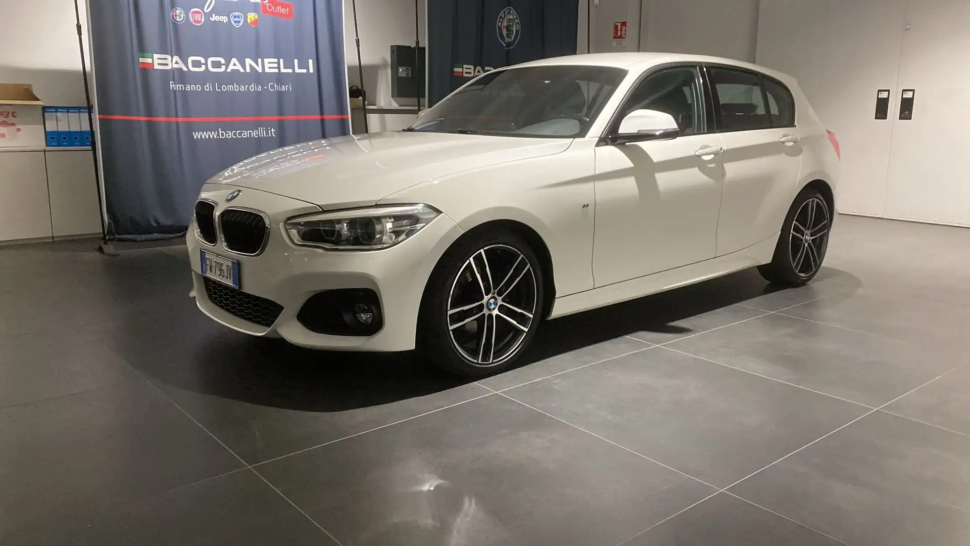 BMW 116 116d 5p. Msport Bianco - 1