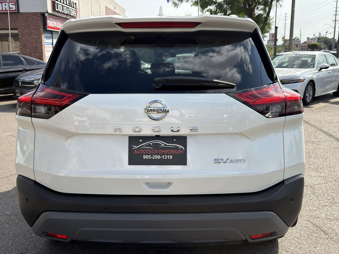 2021 Nissan Rogue SV Premium AWD Pearl White | Moonroof | Leather | — снимка 1
