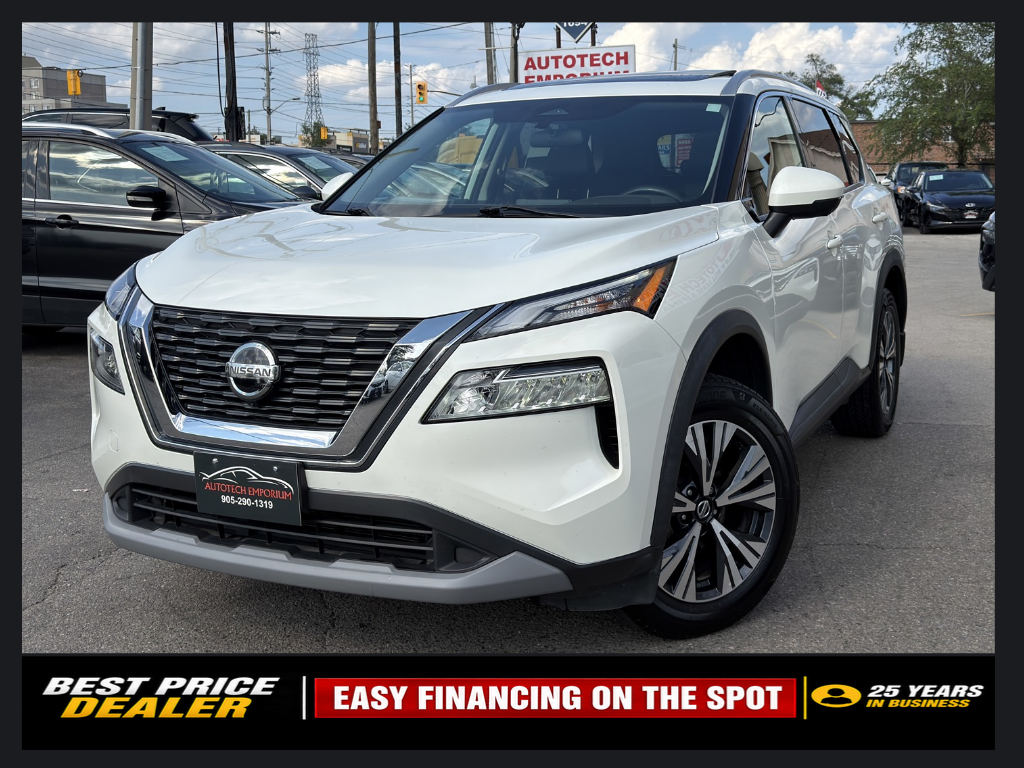 2021 Nissan Rogue SV Premium AWD Pearl White | Moonroof | Leather |