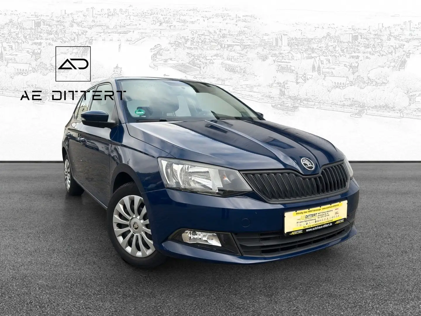 Skoda Fabia Cool Plus++PP+BT+Klima++ Bleu - 2