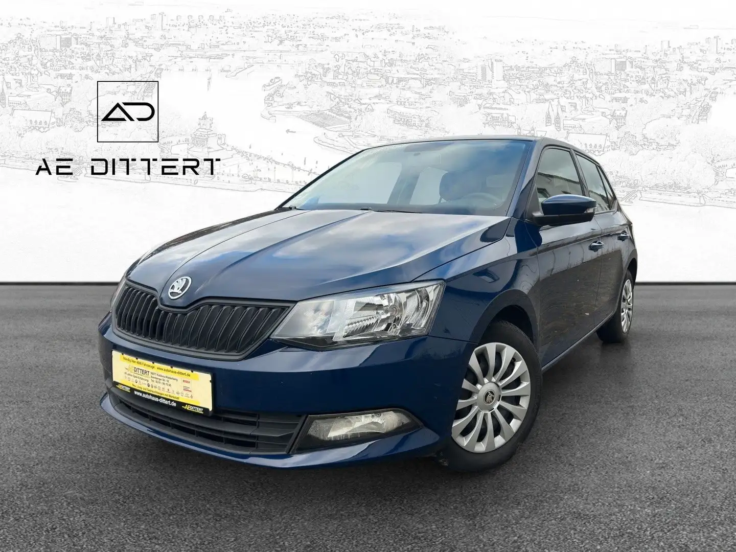 Skoda Fabia Cool Plus++PP+BT+Klima++ Bleu - 1