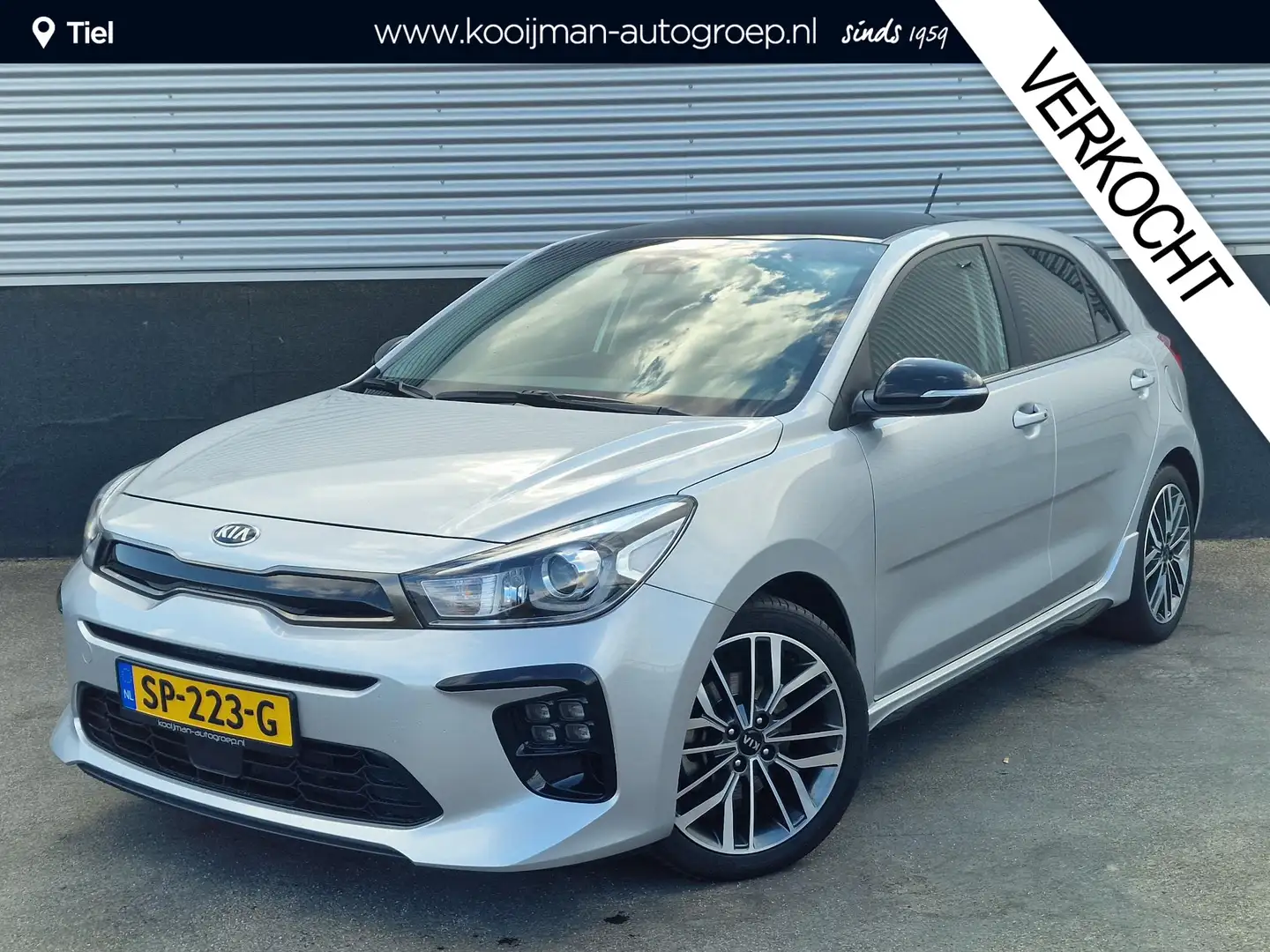 Kia Rio 1.0 TGDI GT-Line Super nette auto! Nieuw geleverd Grijs - 1