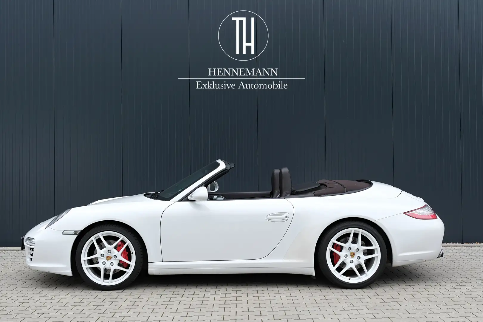 Porsche 997 911 Carrera 4S Cabrio*Bose*SpChrono*SpAbgas*voll* Weiß - 2