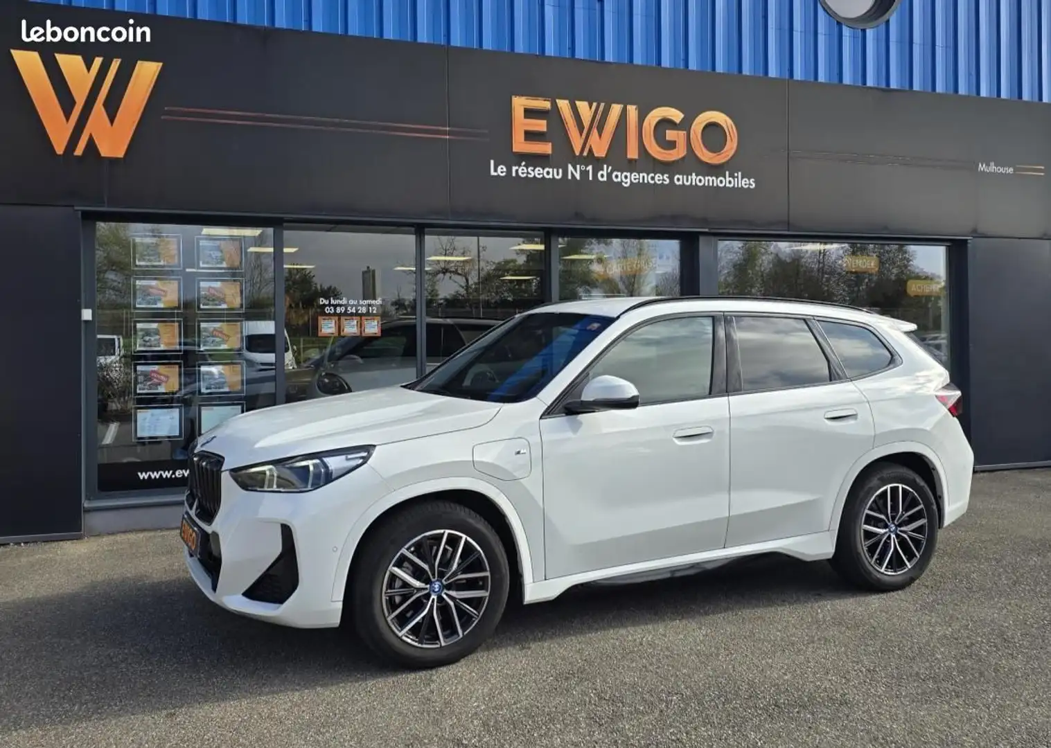 BMW X1 XDRIVE 25e 245ch M SPORT + ATTELAGE-IMMAT FR Wit - 1