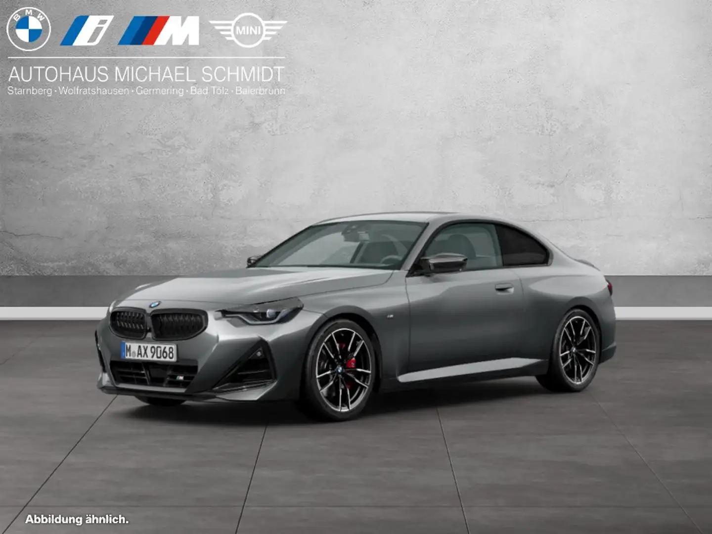 BMW 240 M240i xDrive Sportpaket HK HiFi DAB LED RFK Shz Šedá - 1