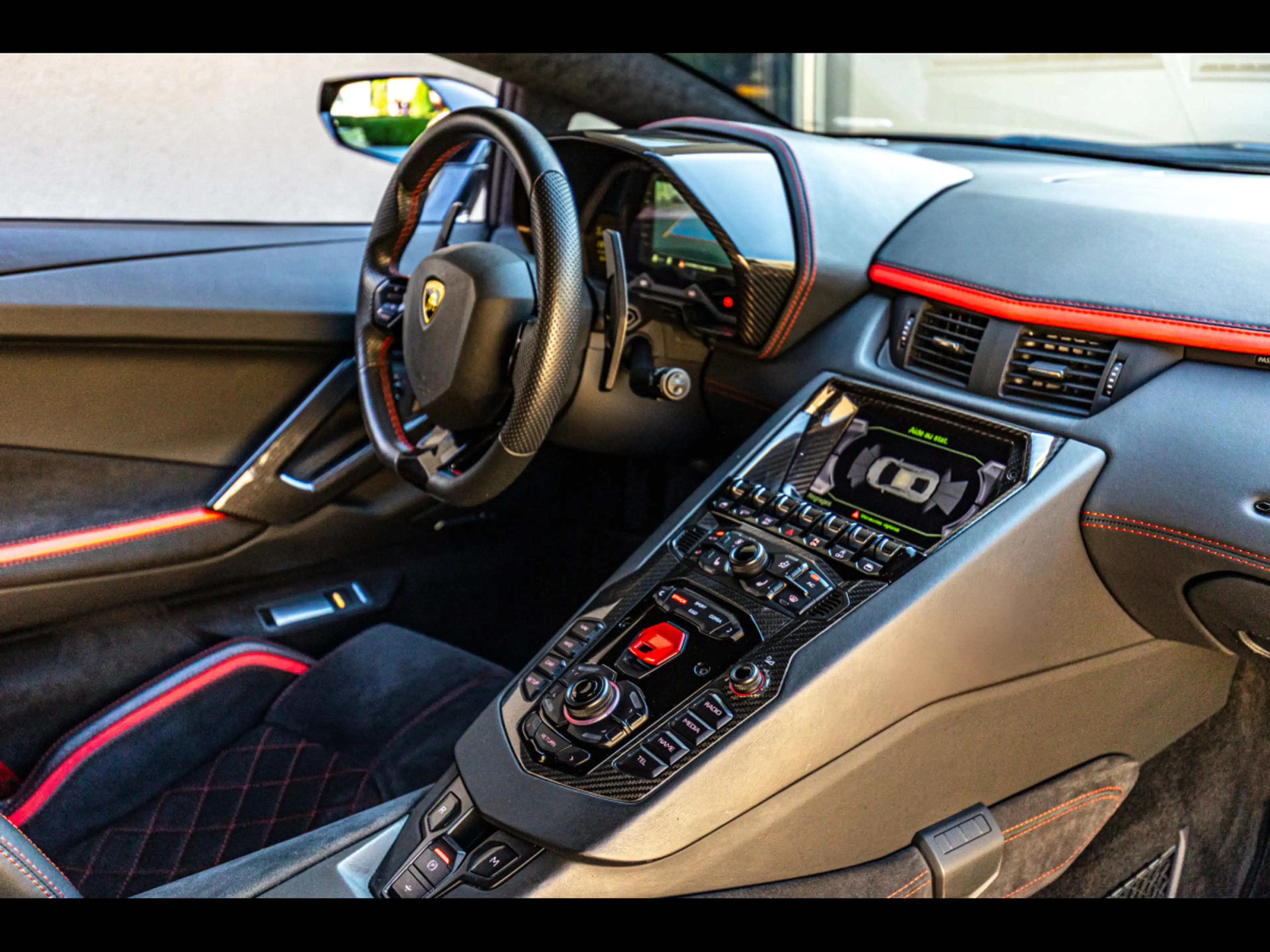 Lamborghini Aventador S COUPE 6.5 V12 (740 CH)°NERO PEGASO°WAR 8/28°PPF — photo 13