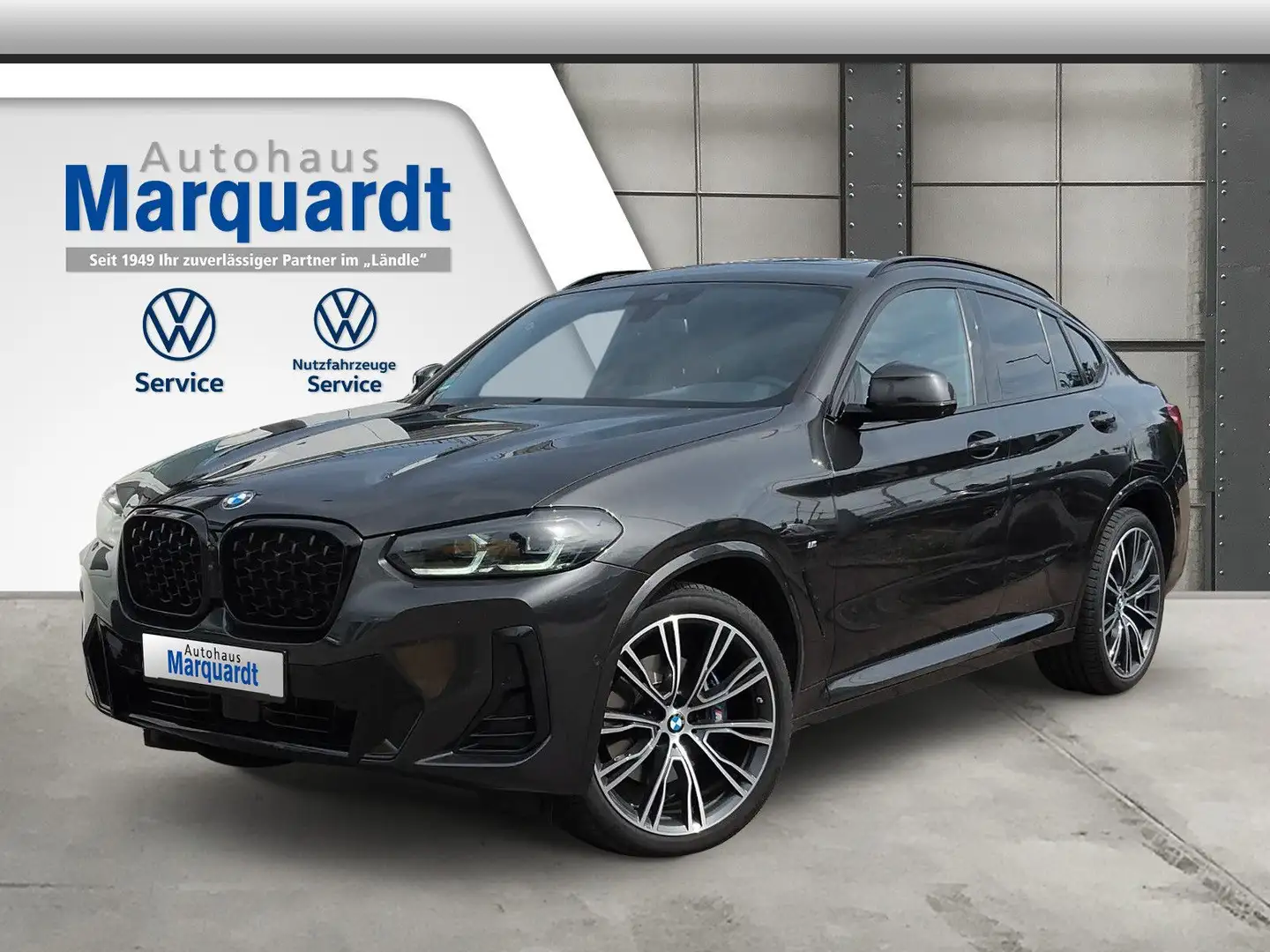 BMW X4 xDrive 30d M Sport 21" AHK Panod Leder Gris - 1