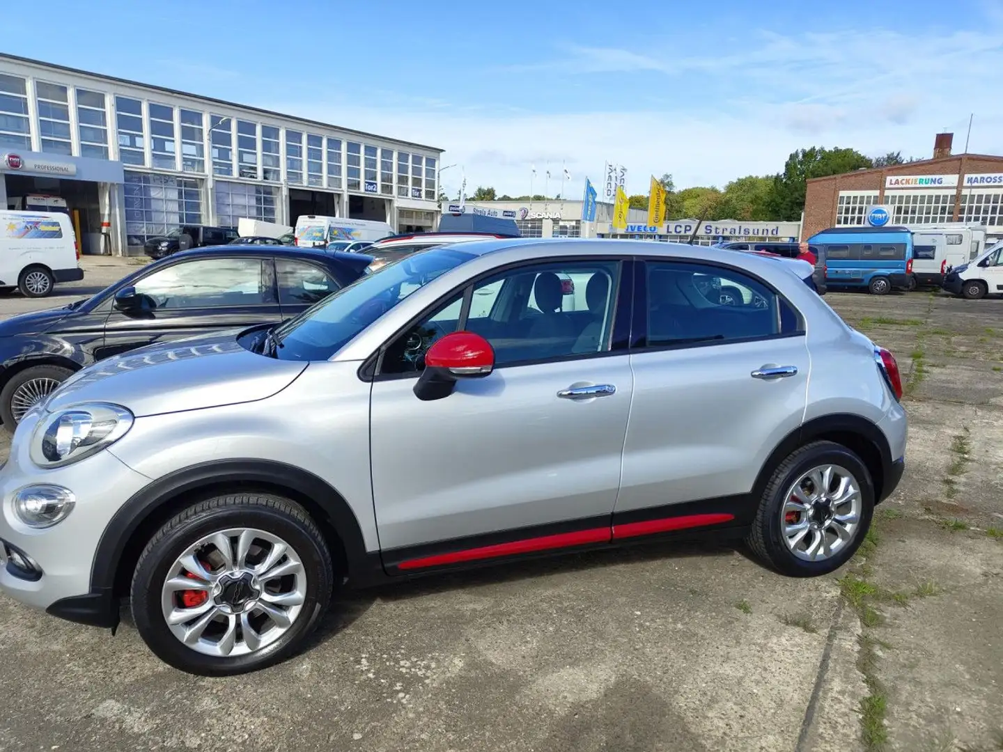 Fiat 500X 1.6 Multijet 4x2 Rockstar Bluetooth Klima Silber - 2