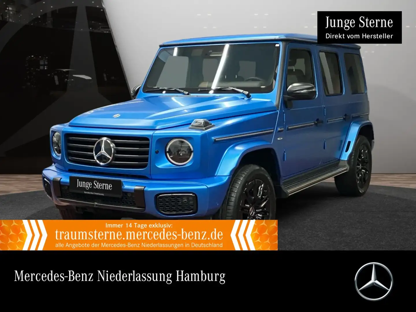 Mercedes-Benz G 580 AMG Burmester 3D 360° Multibeam Distr. SHD Blau - 1