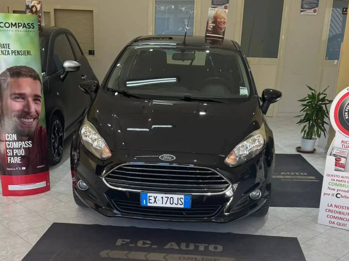 Ford Fiesta Fiesta 5p 1.5 tdci Titanium 75cv Nero - 1