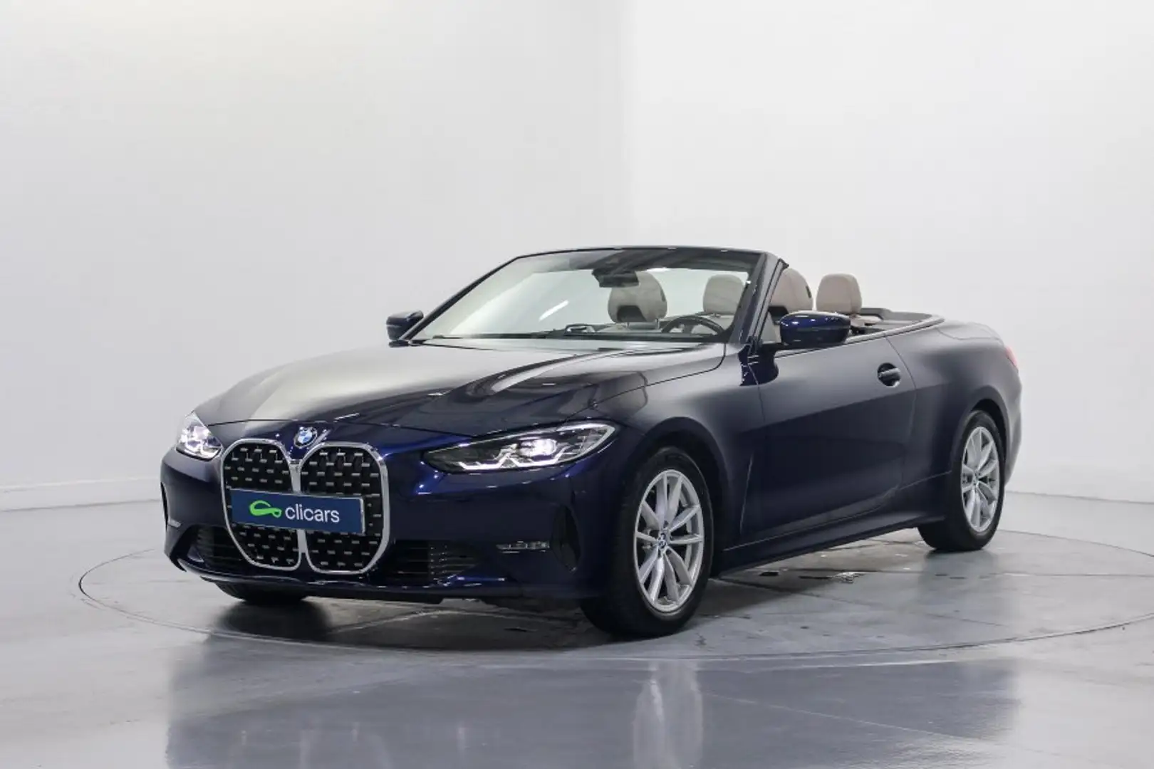 BMW 420 420dA Cabrio Azul - 2
